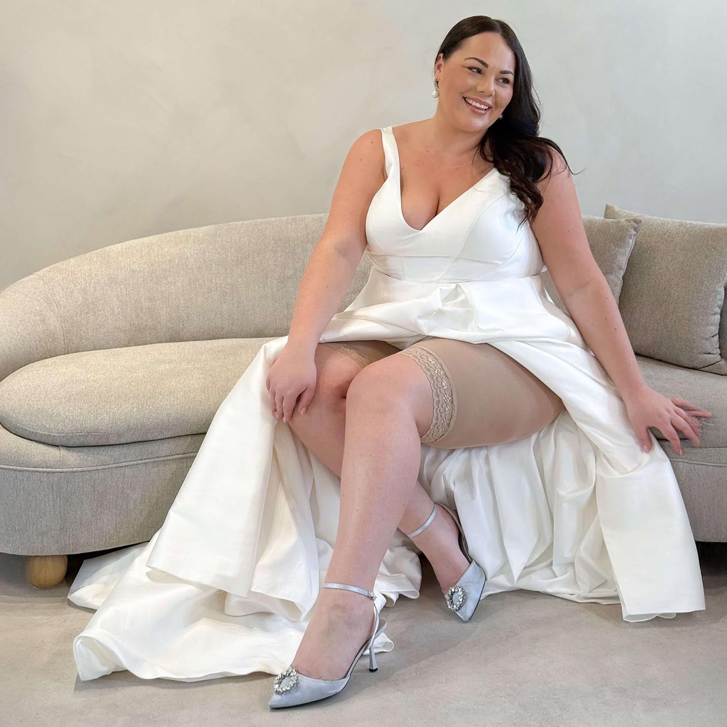 Lace Stay Cool Chub Rub Shorts - Blissful