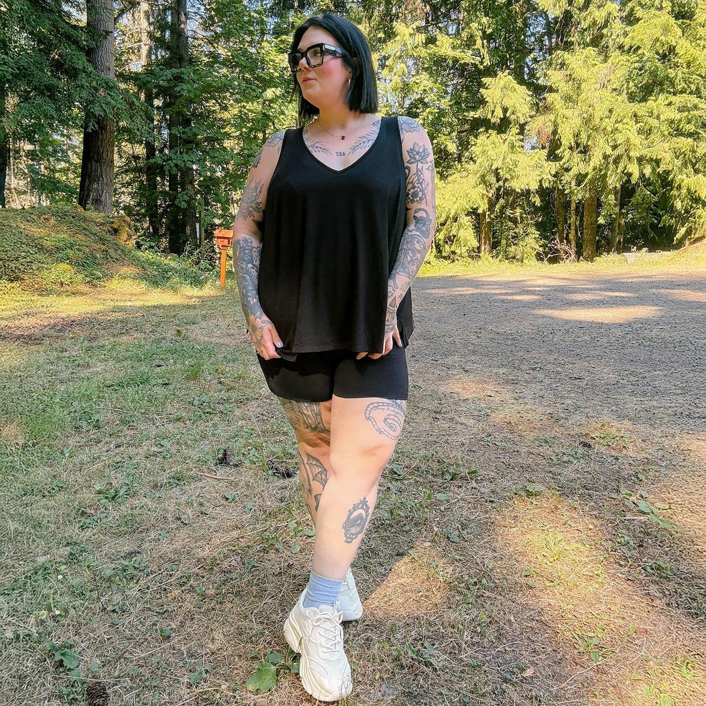 Bamboo Lounge Vest - Black