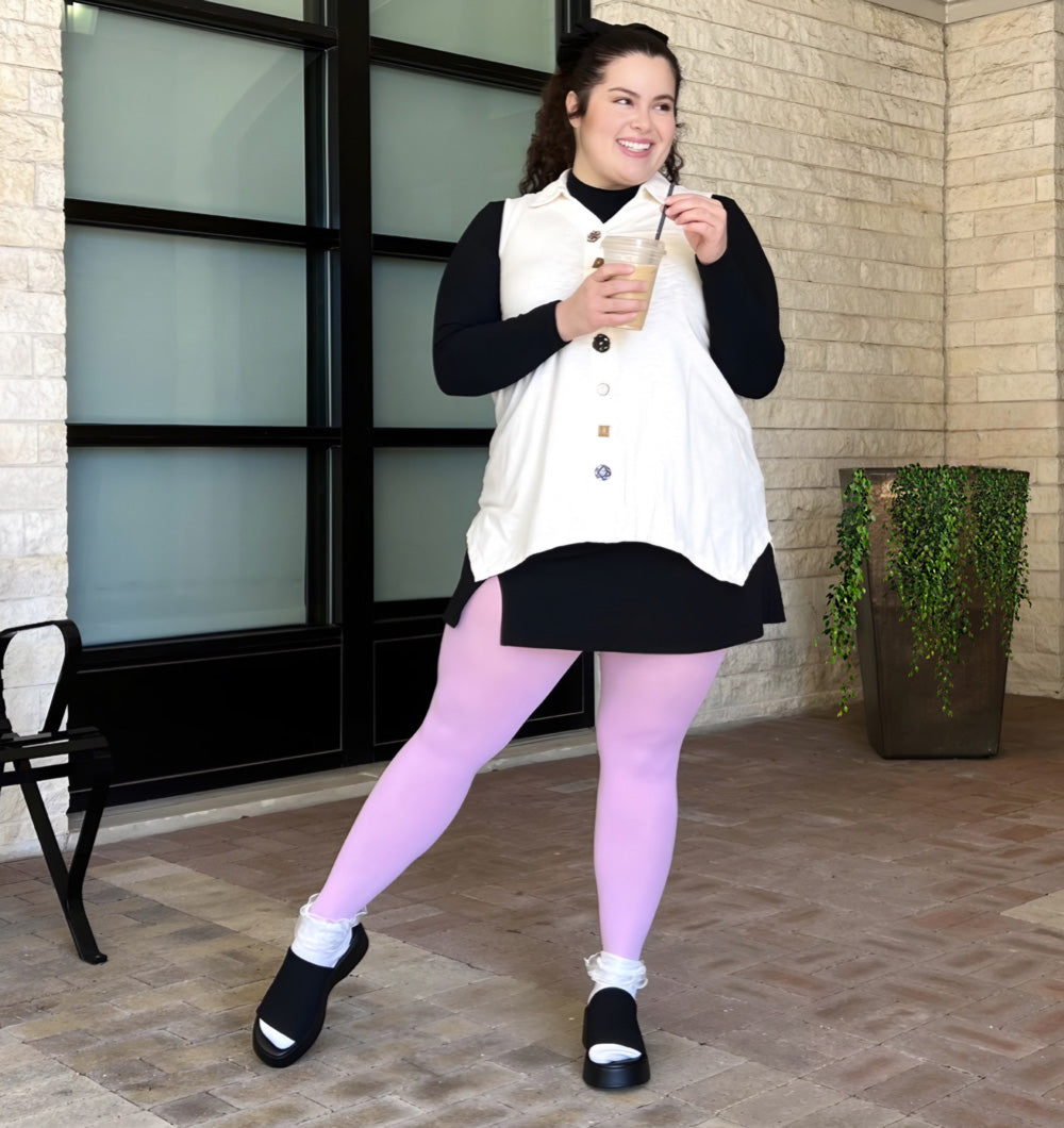 80 Denier Tights - Orchid