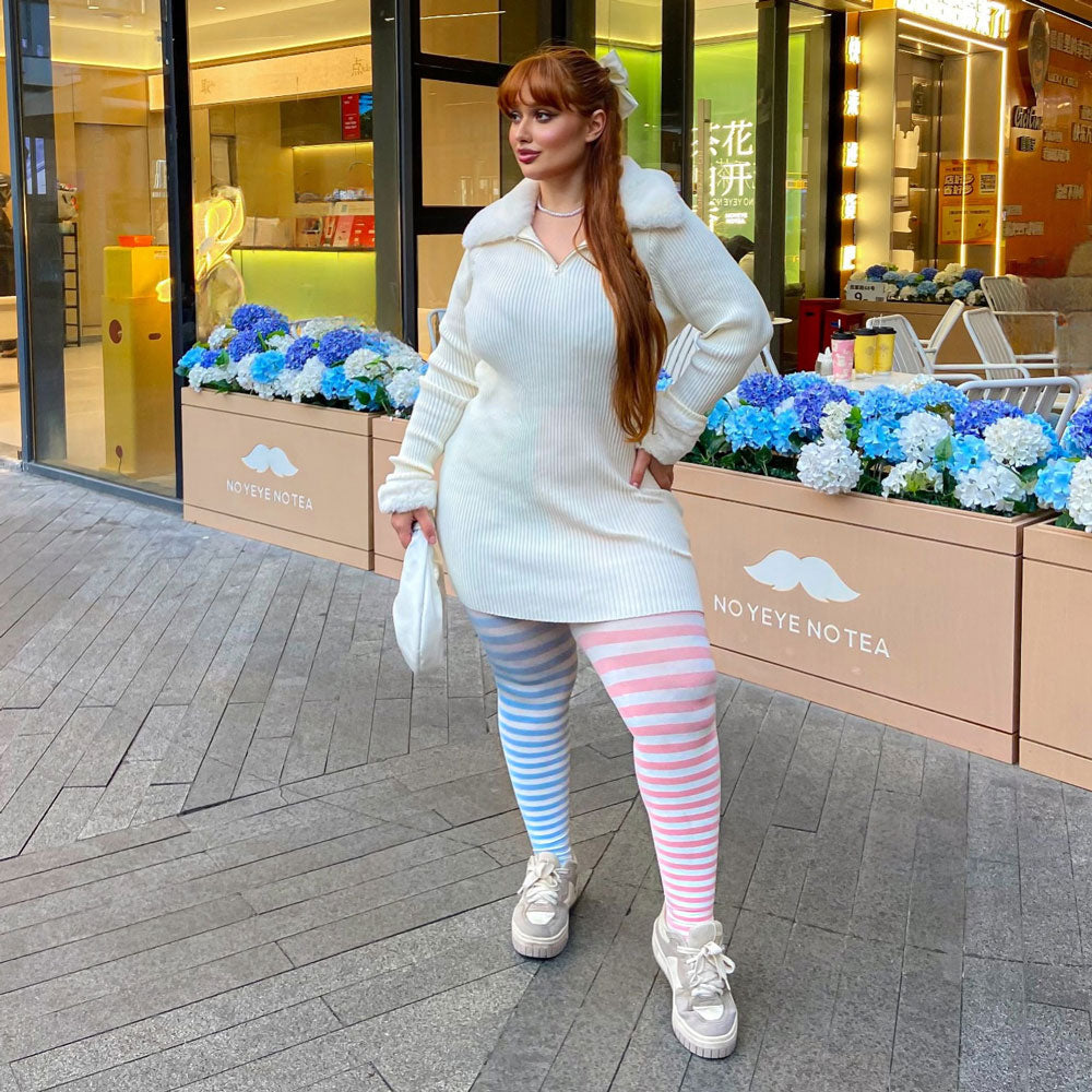 Duo Tights - Blush Breeze