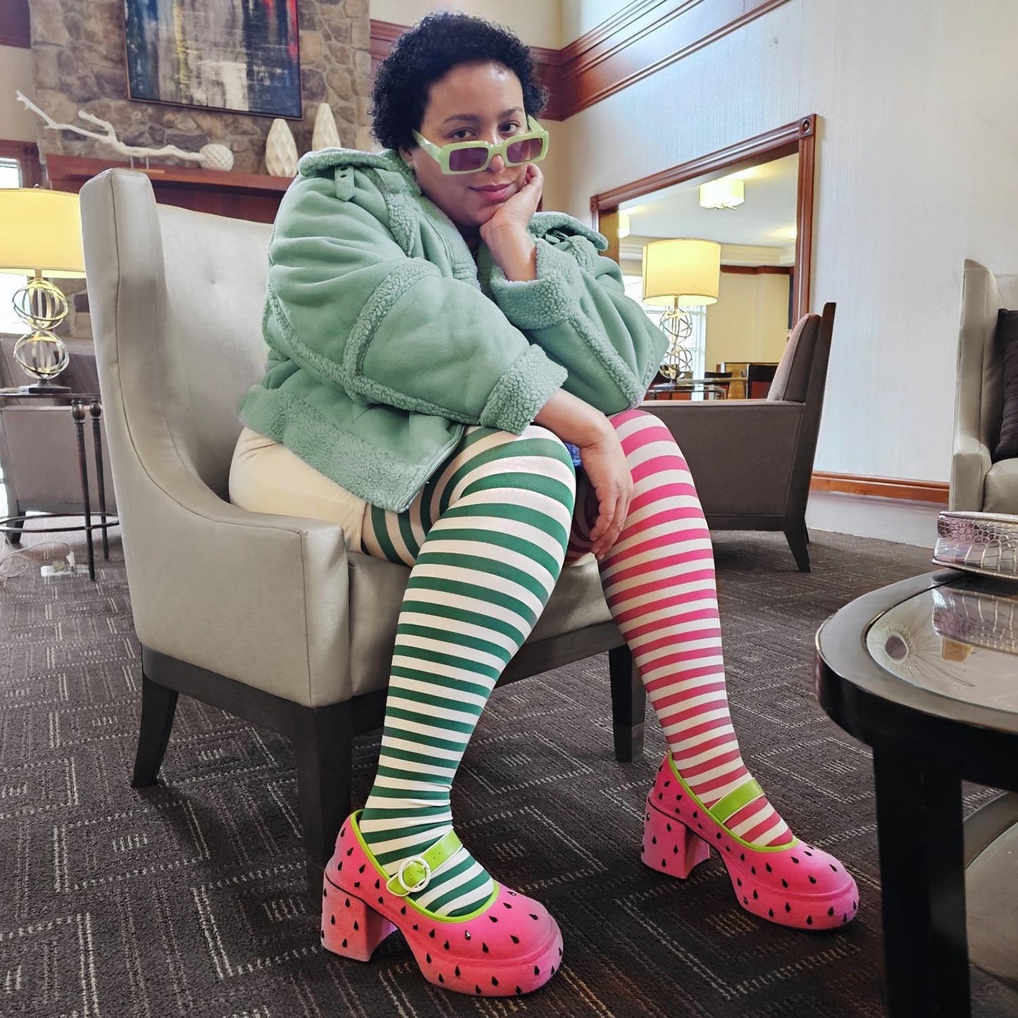 Duo Tights - Sweet Pea