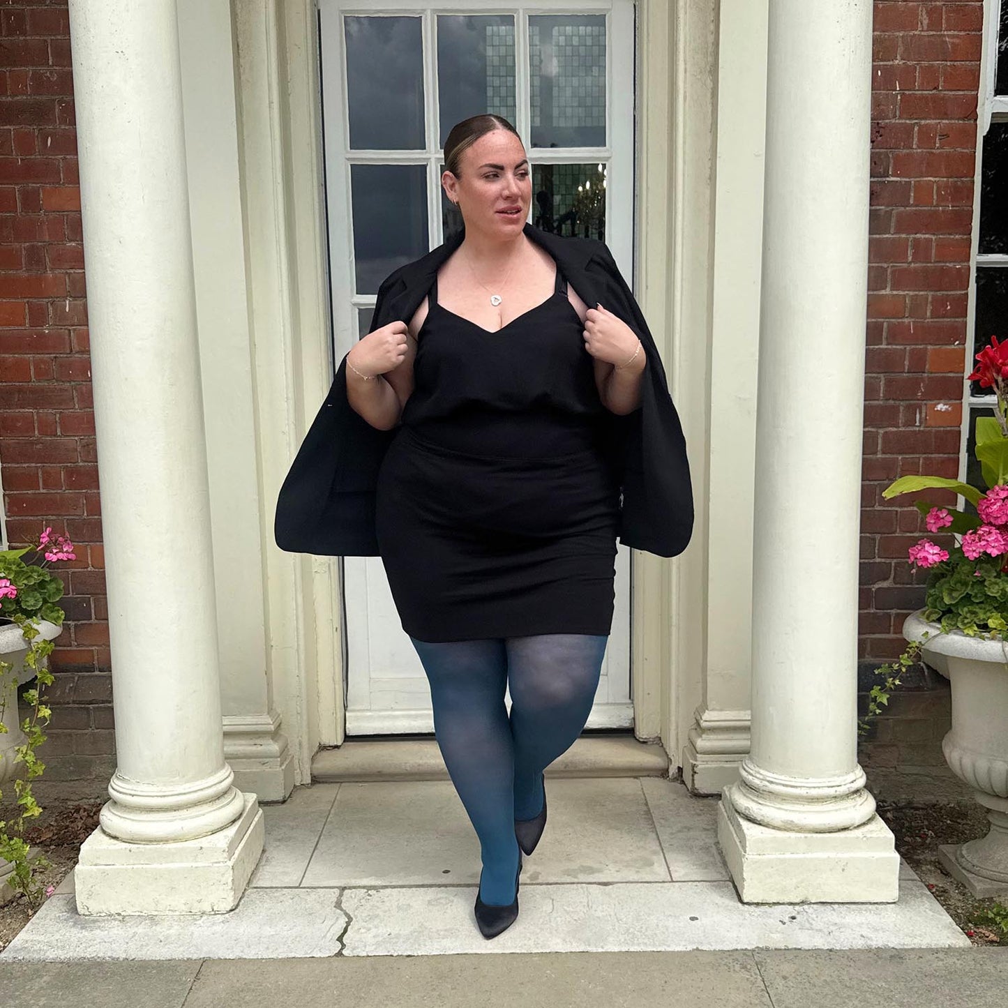 50 Denier Tights - Bone China