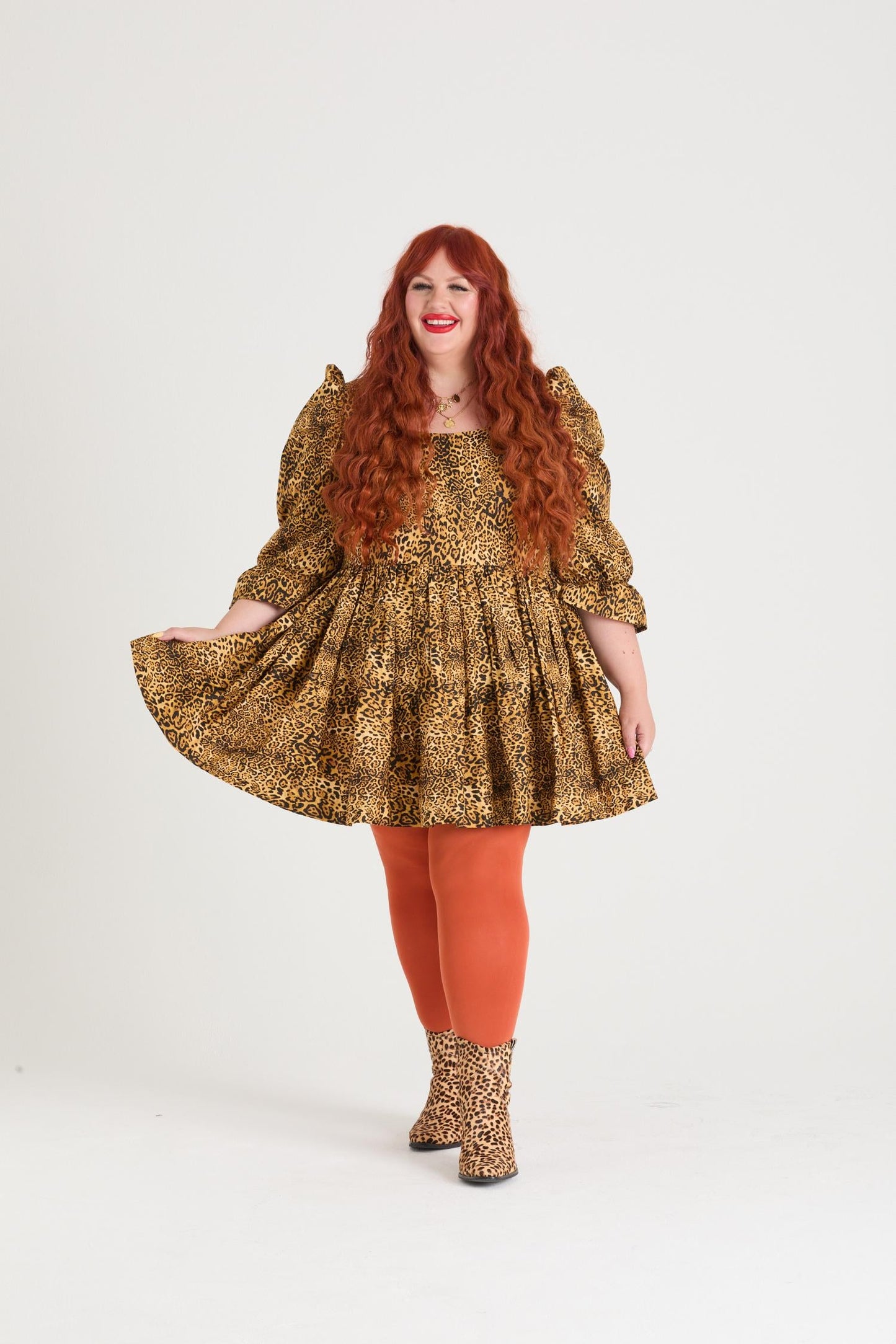 80 Denier Tights - Pumpkin Spice