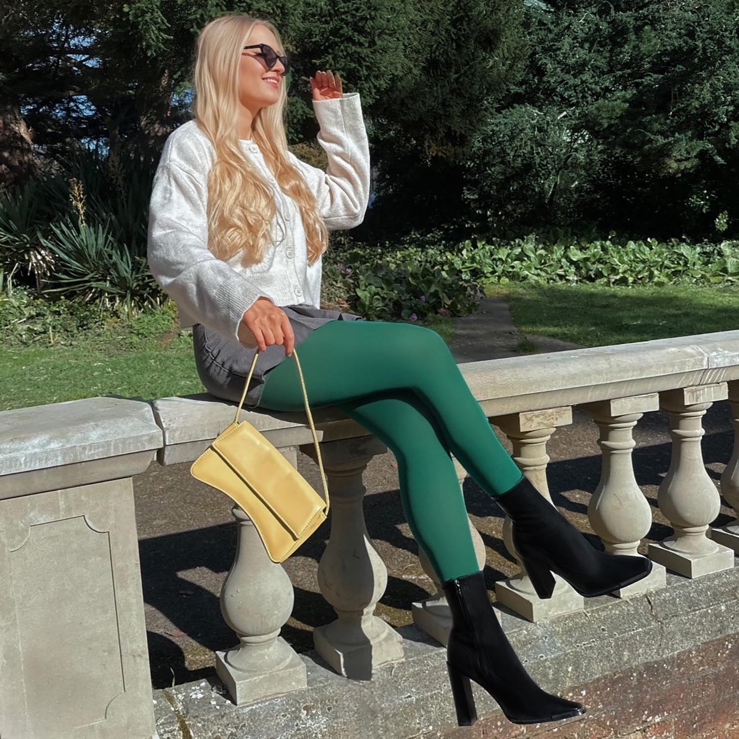 80 Denier Tights - Foliage