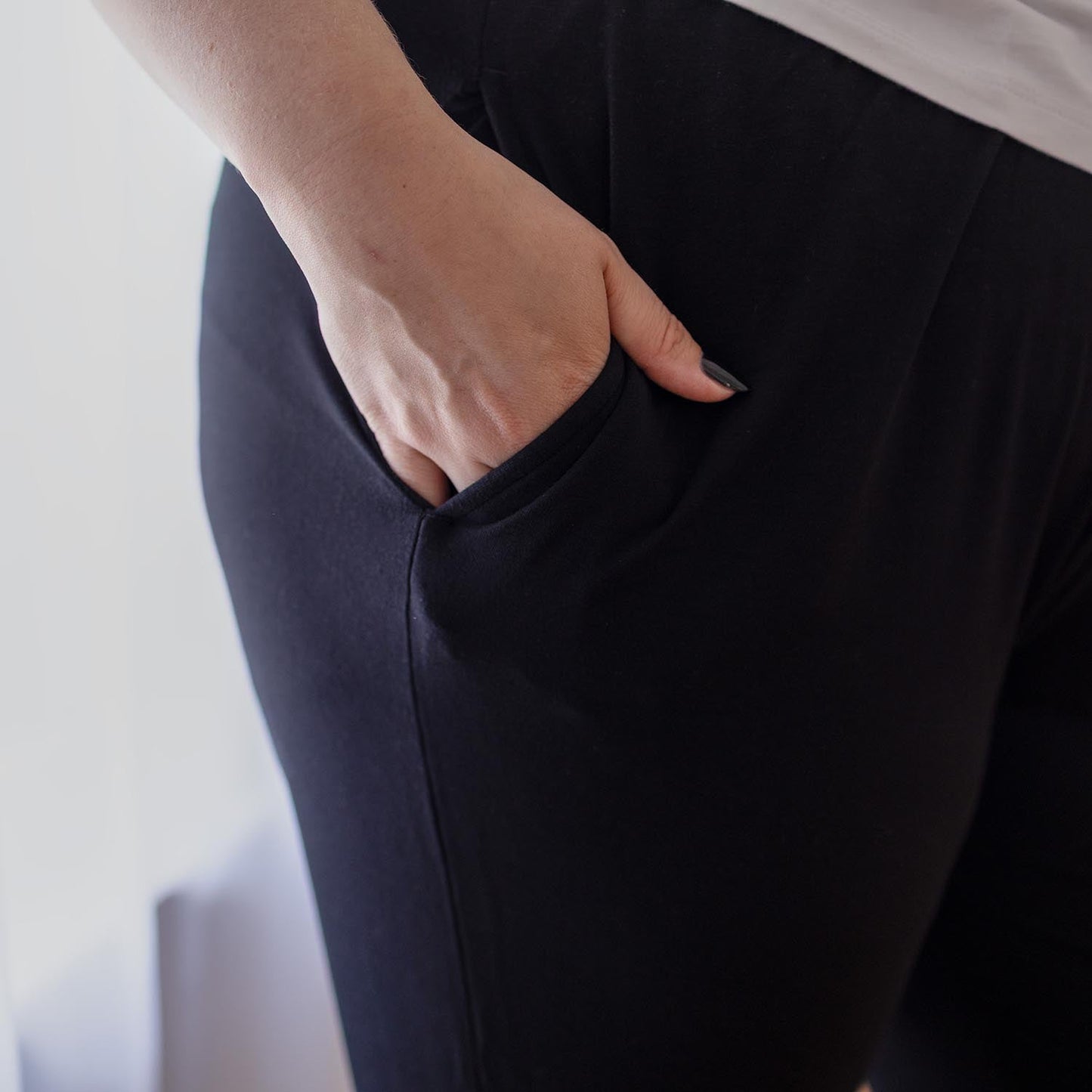 Bamboo Lounge Joggers - Black