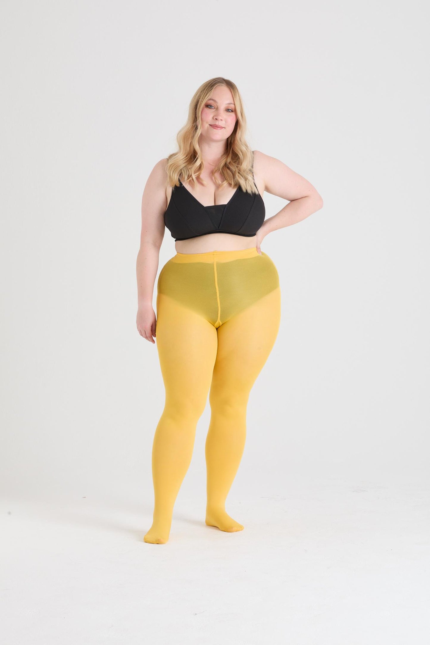 80 Denier Tights - Mimosa