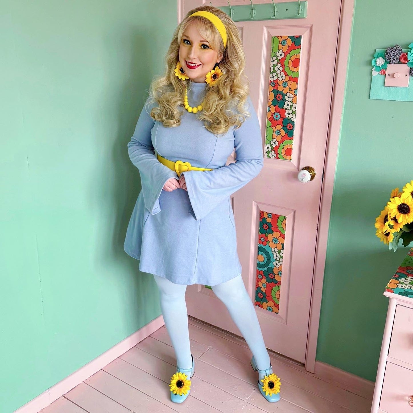 80 Denier Tights - Menthe Glacier