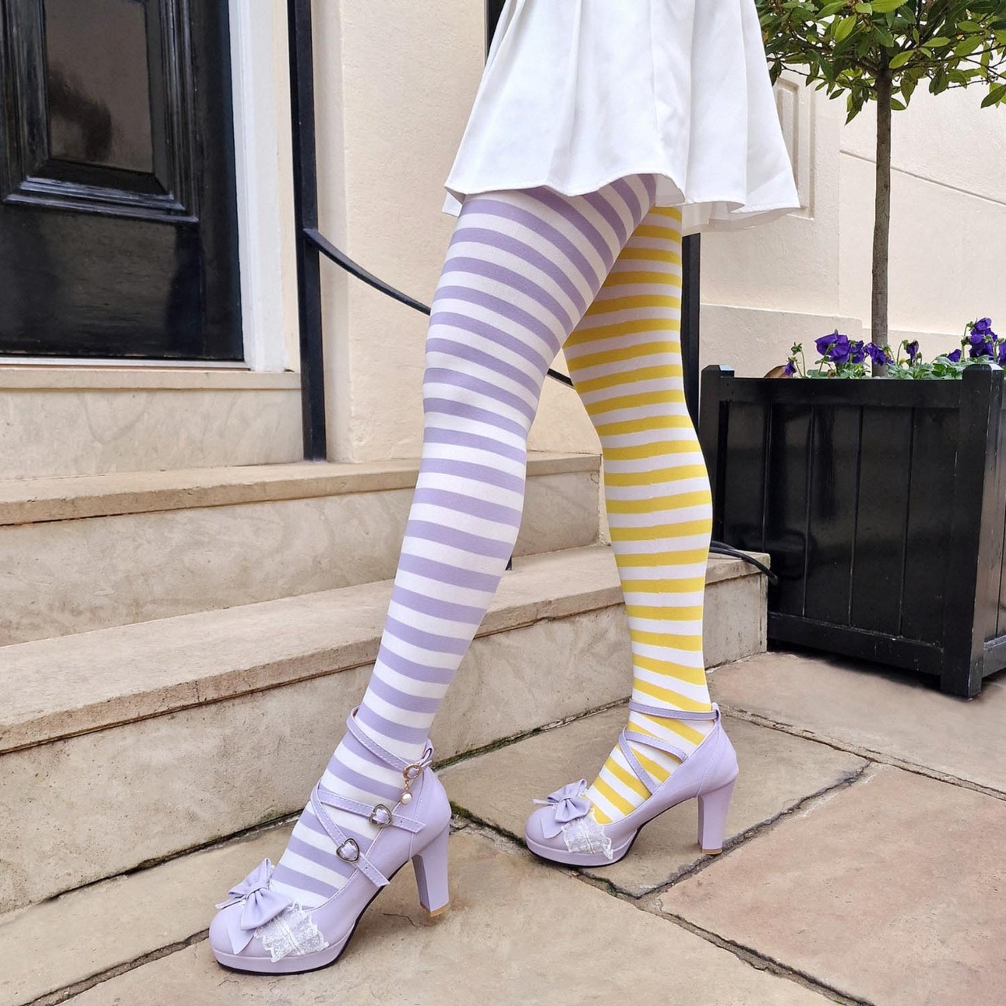 Duo Tights - Mellow Yellow