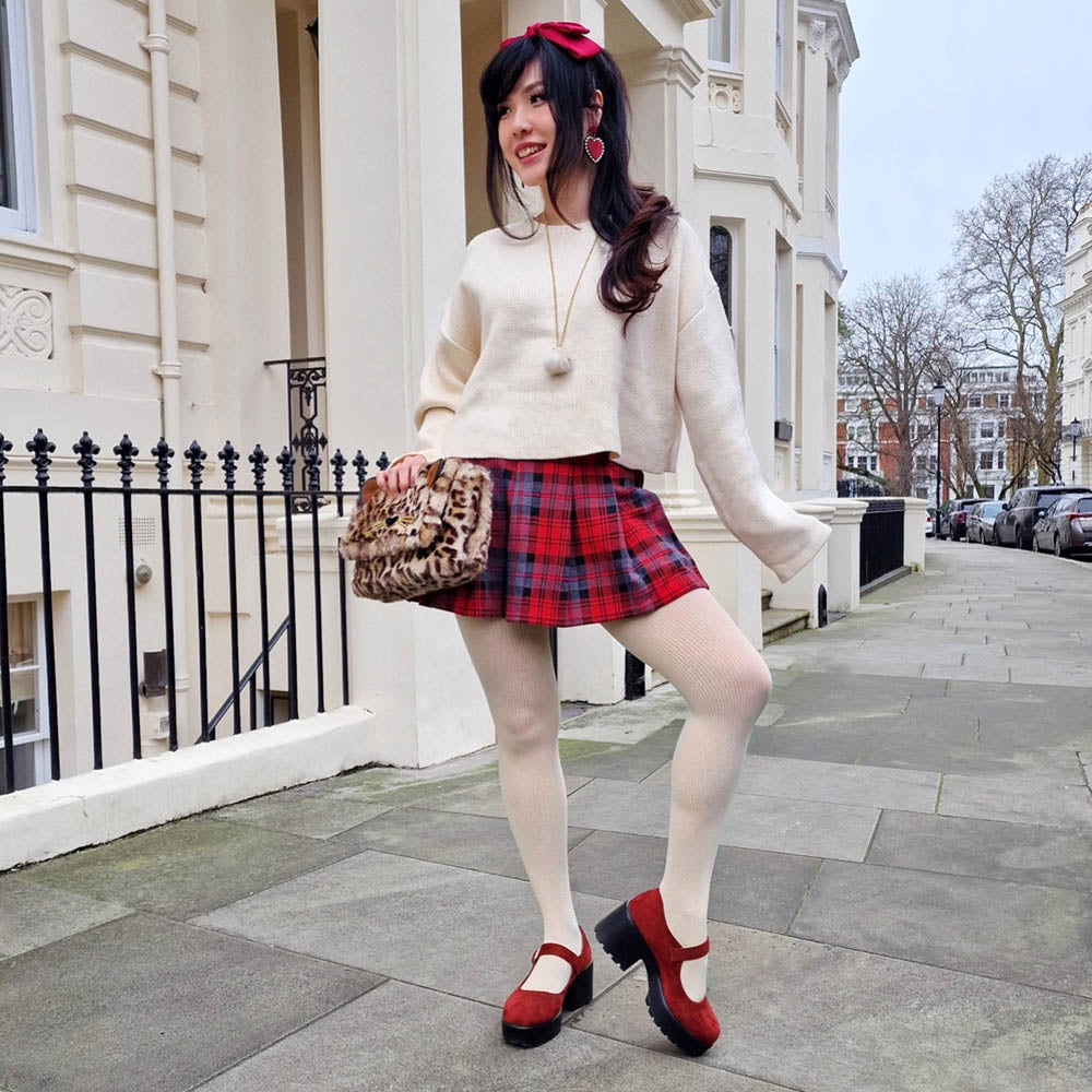 Ionic Ribbed Tights - Oatmeal