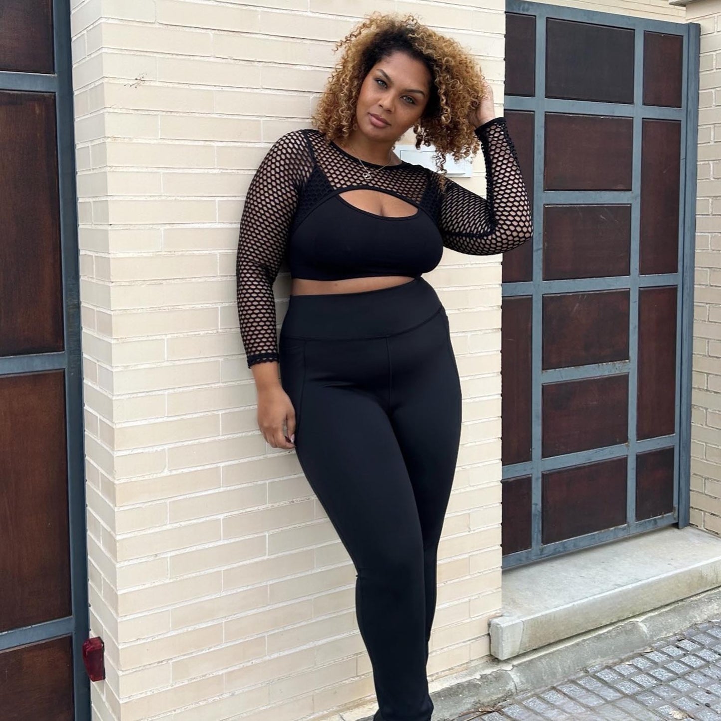 Long Buttery Leggings - Black