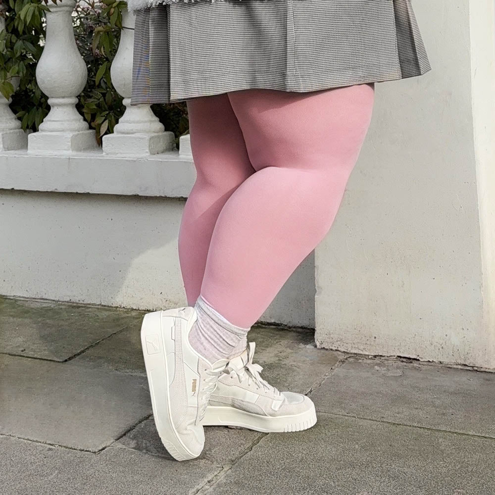 80 Denier Tights - Pétale de Rose