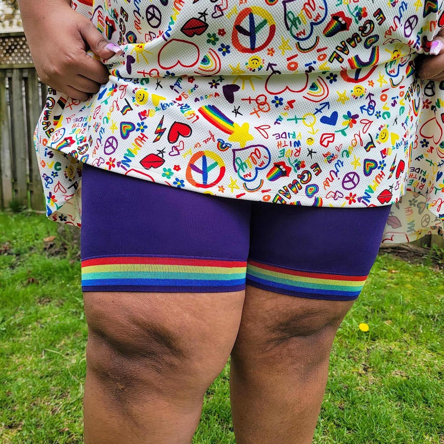 Stay Cool Chub Rub Shorts - Pride - Human Nature