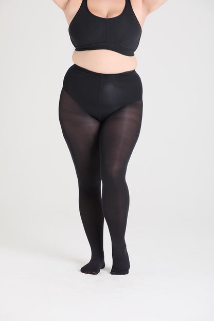 Stay Cool 80 Denier Tights - Black