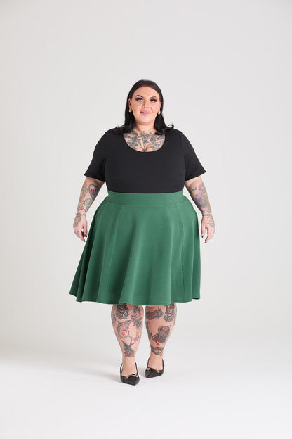 Ottoman Flare Skirt - Petit Pois