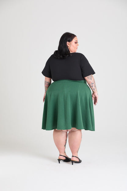 Ottoman Flare Skirt - Petit Pois