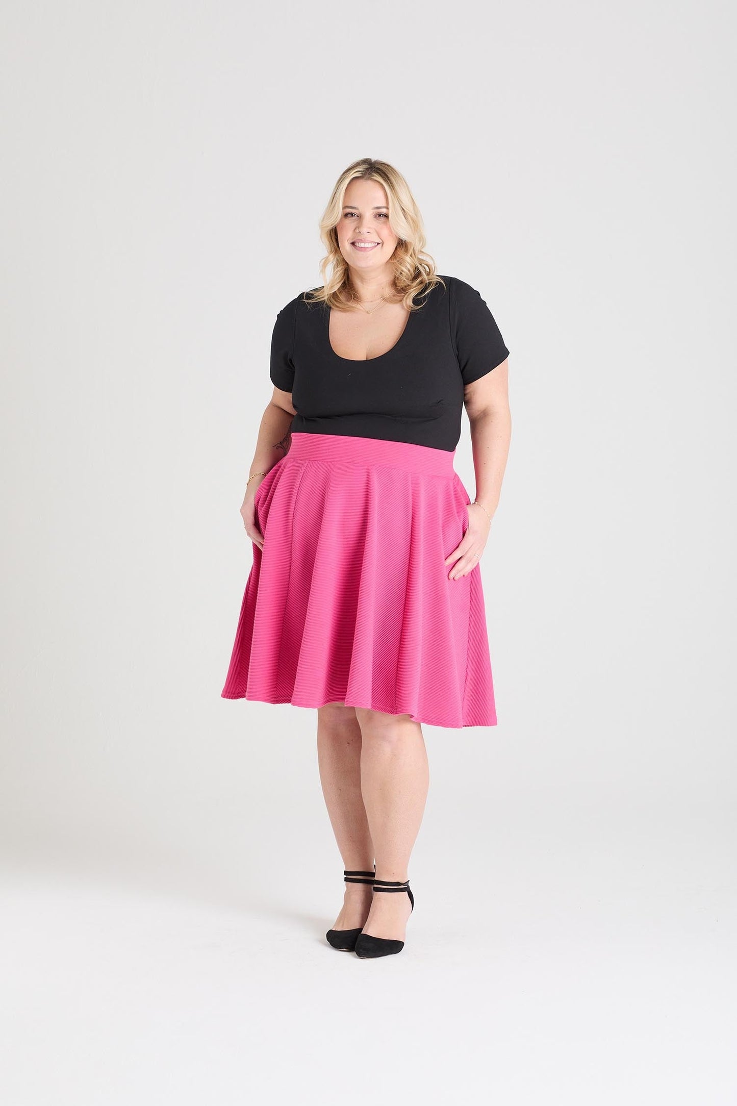 Ottoman Flare Skirt - Barbara