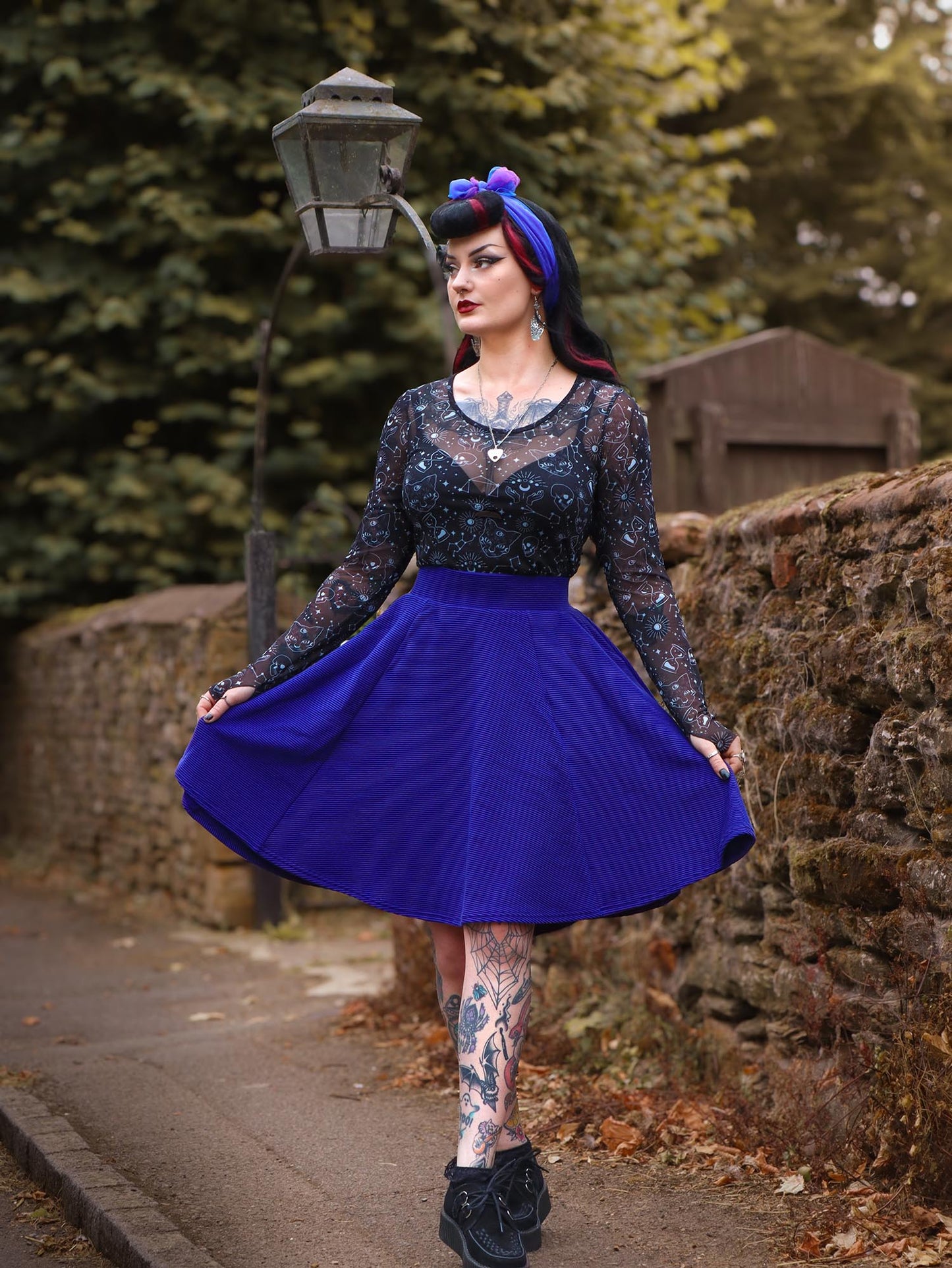 Ottoman Flare Skirt - Aretha