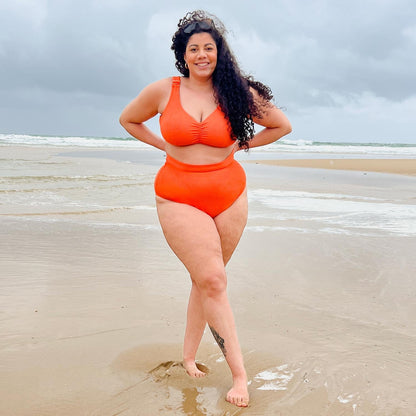 Tidelands Bikini Top - Zest