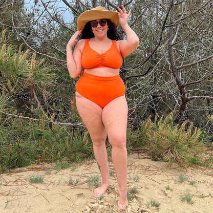 Tidelands Bikini Top - Zest