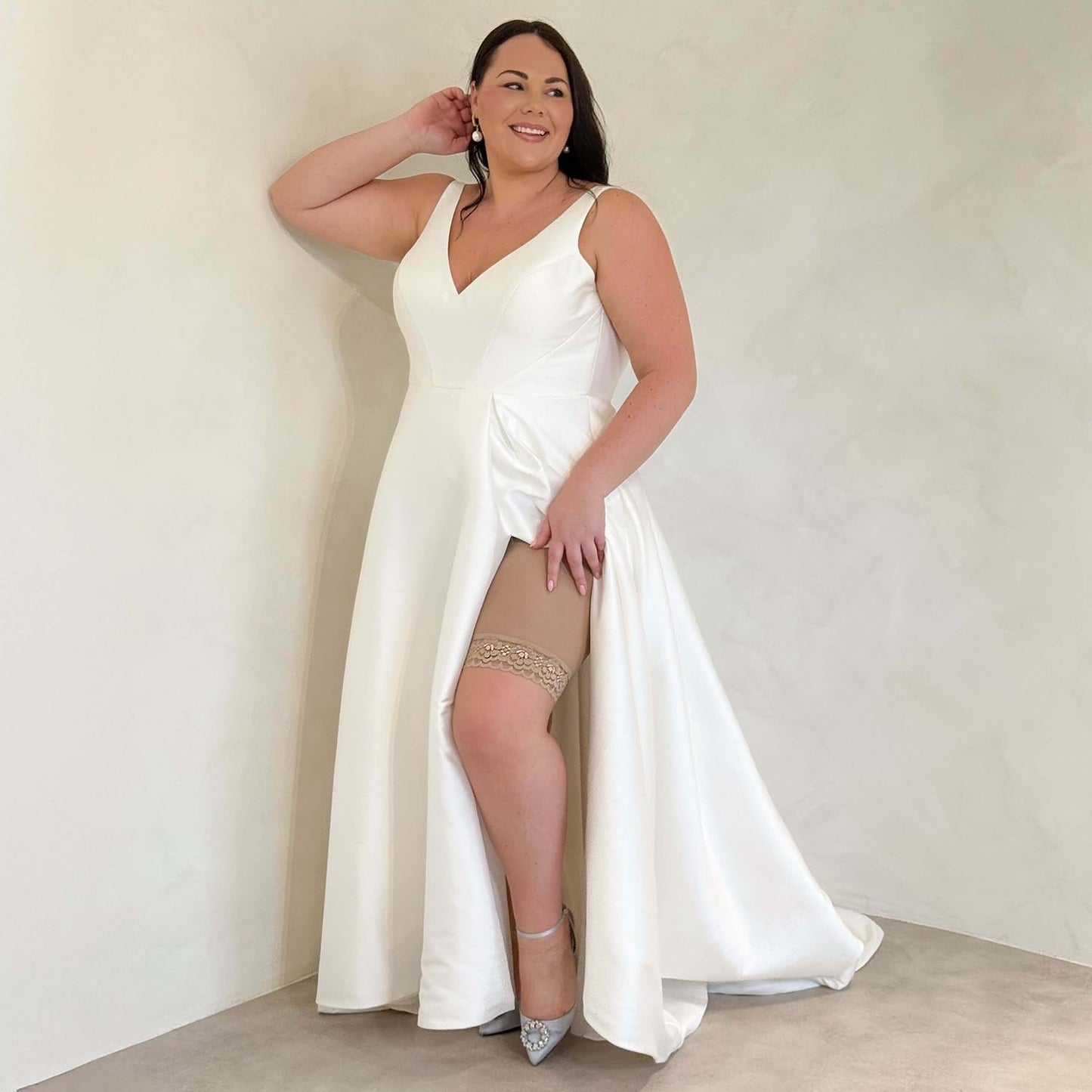 Lace Stay Cool Chub Rub Shorts - Blissful