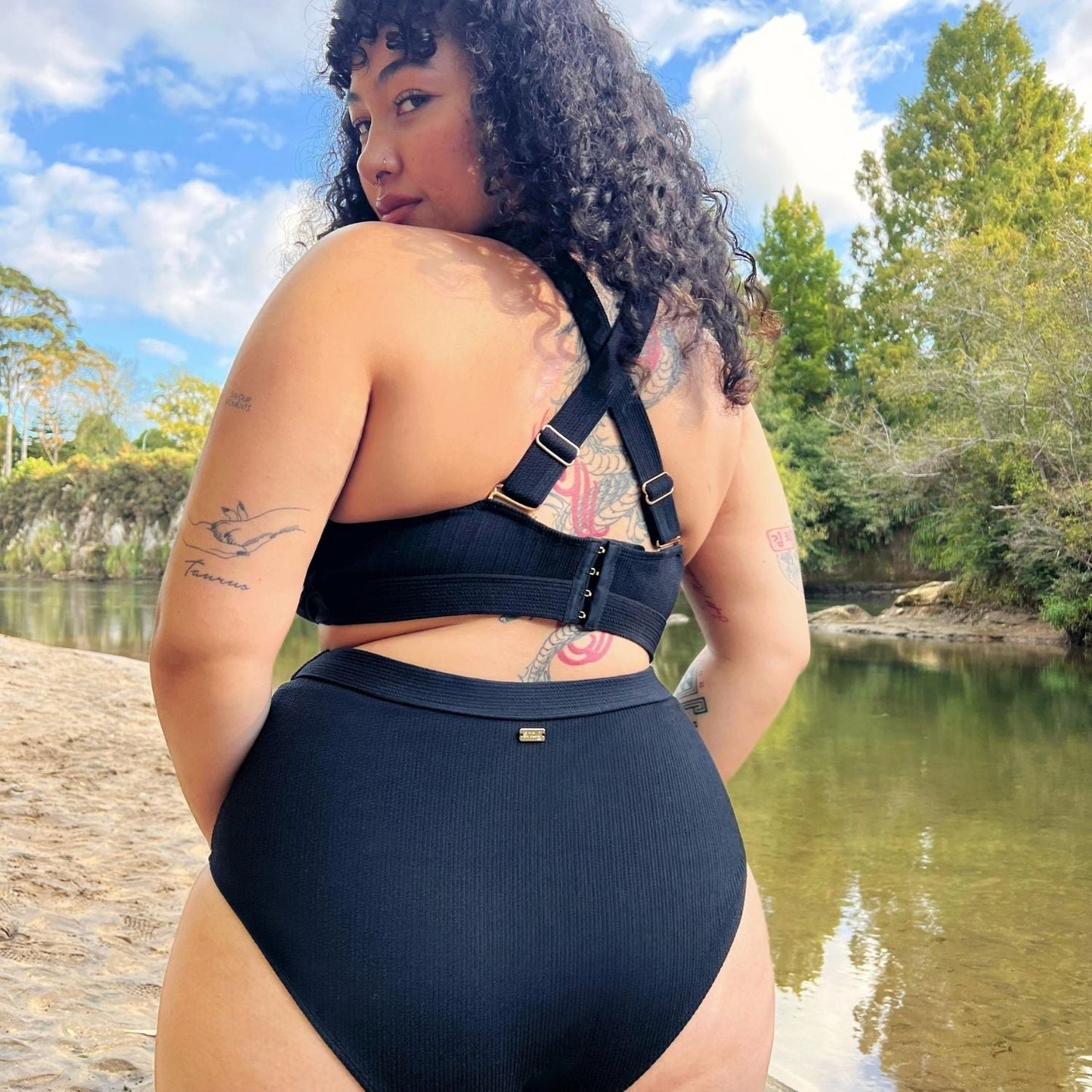 Tidelands Bikini Top - Black