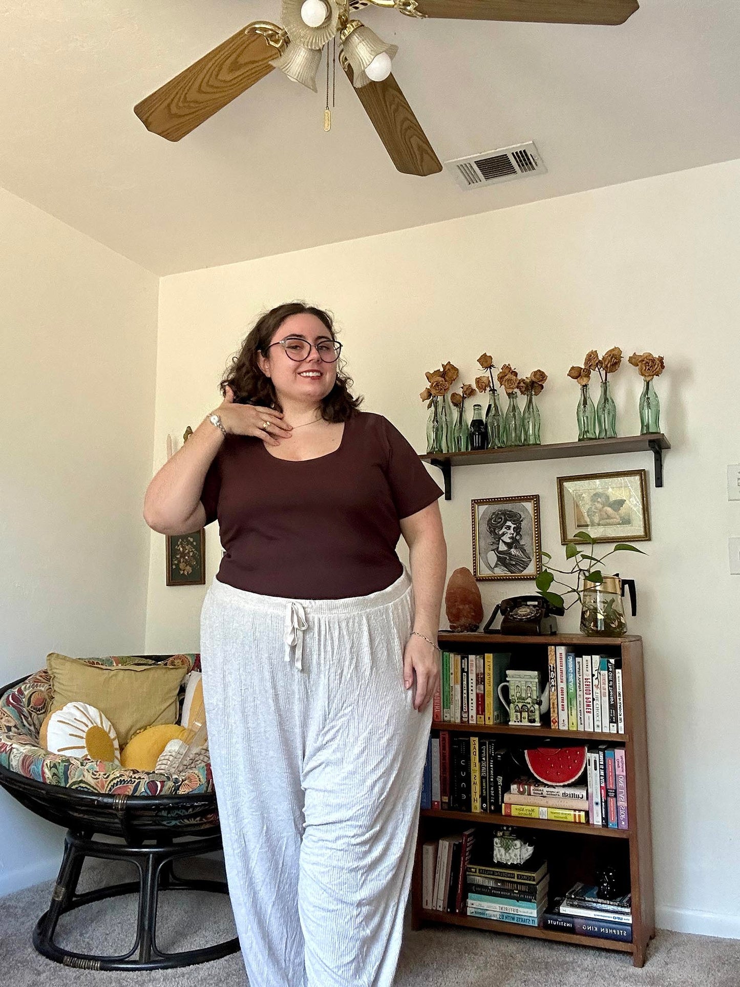 Short Sleeve Cotton Bodysuit - Harmonious