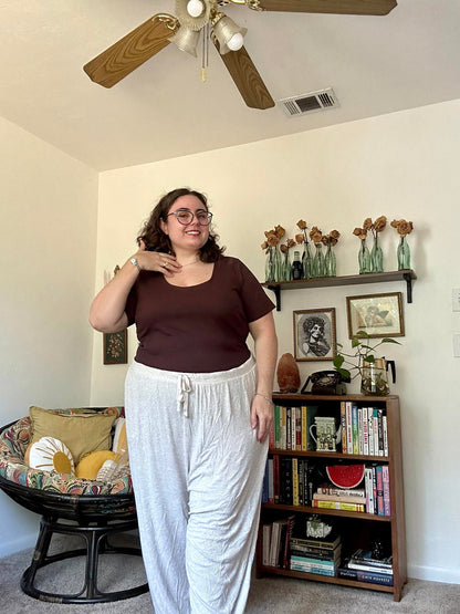 Short Sleeve Cotton Bodysuit - Harmonious