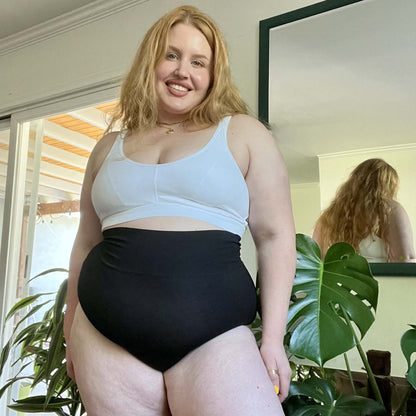 Super High Waist Knickers - 3 Pairs in Black