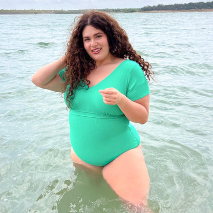 You Got To Yell Swimsuit - Mint