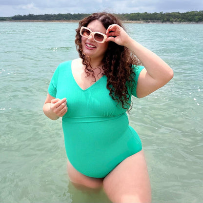 You Got To Yell Swimsuit - Mint