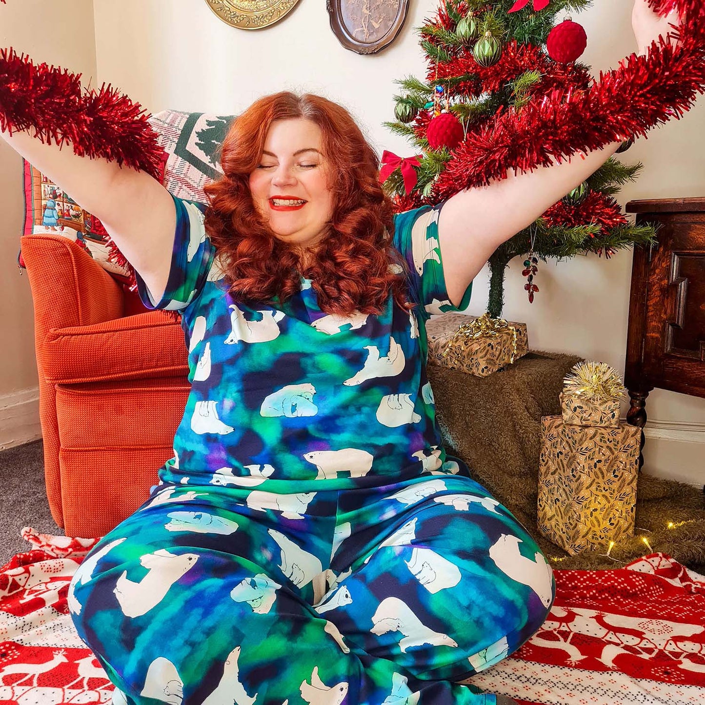 Organic Cotton PJ Bottoms - Polar Bears