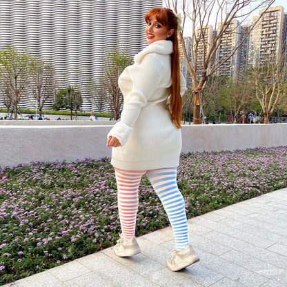 Duo Tights - Blush Breeze