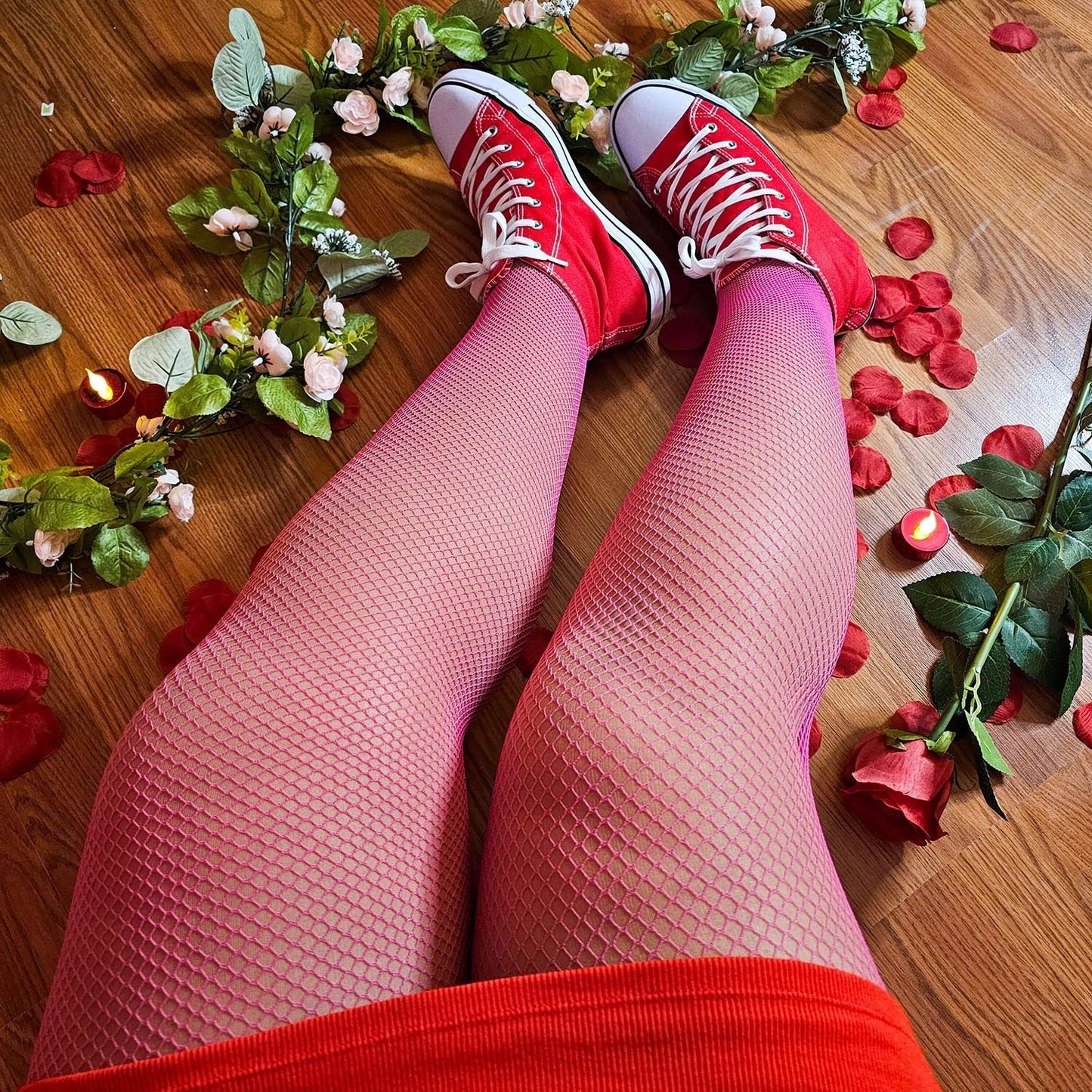 Thighs the Limit Fishnets - Barbara