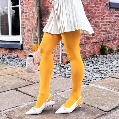 80 Denier Tights - Mimosa