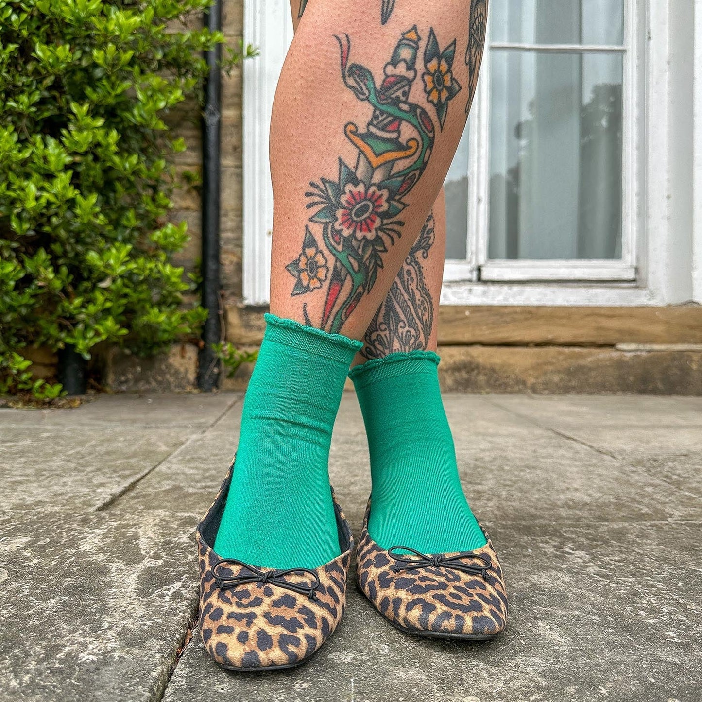 Bamboo Ankle Socks - Python