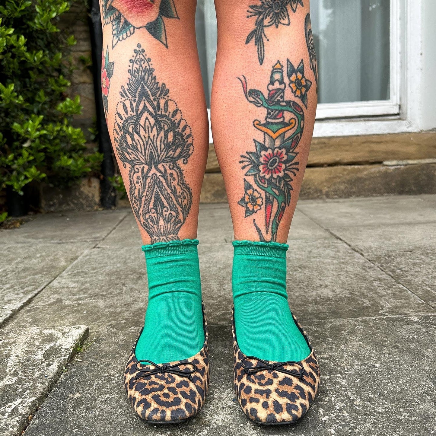 Bamboo Ankle Socks - Python