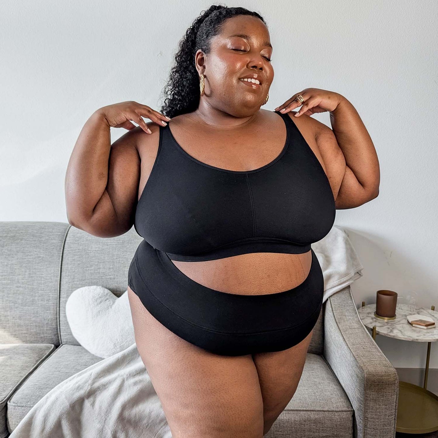 Full Brief Knickers - 3 Pairs in Black