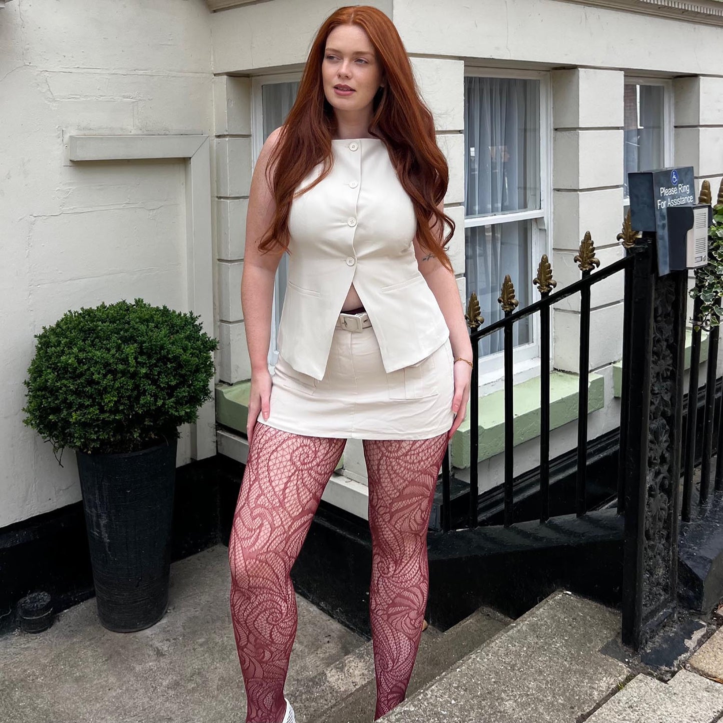 Thighs The Limit Fishnets - Timewarp - Roast