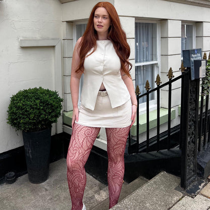 Thighs The Limit Fishnets - Timewarp - Roast