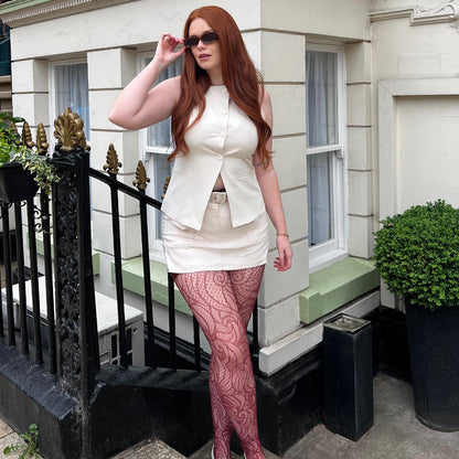 Thighs The Limit Fishnets - Timewarp - Roast