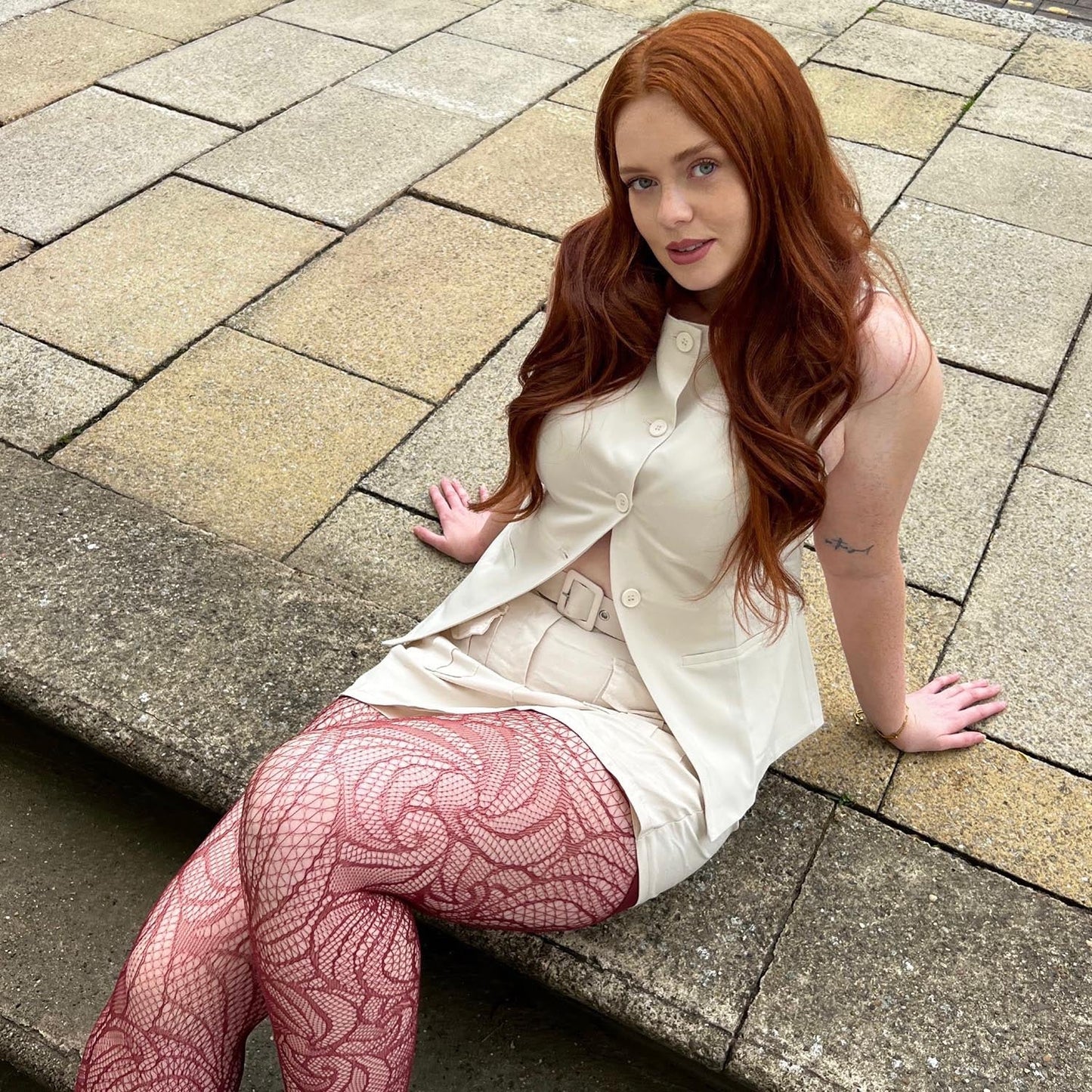 Thighs The Limit Fishnets - Timewarp - Roast