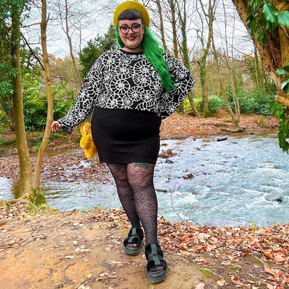 Ammonite Fossil Tights