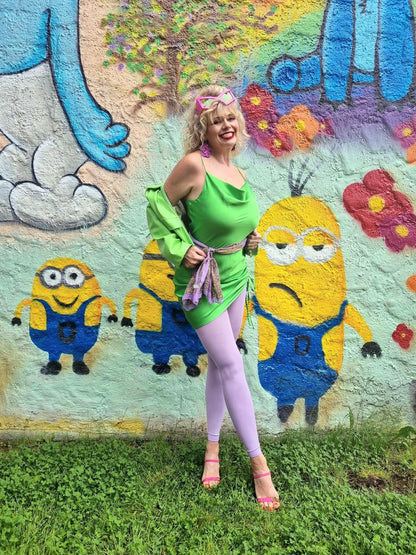 Footless Tights - Cassis de Violet