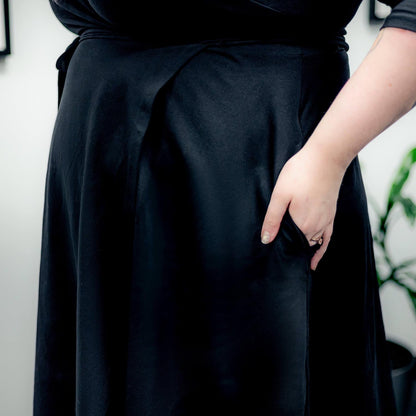 Wrap Dress - Black