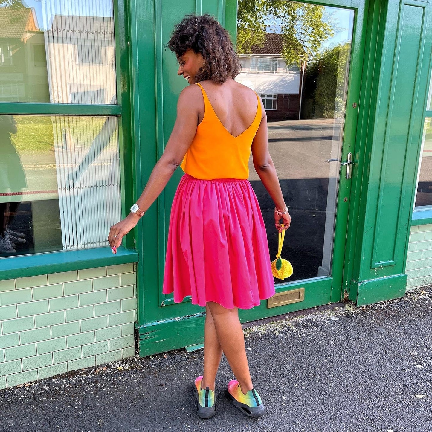 Poplin Skirt - Bubblegum