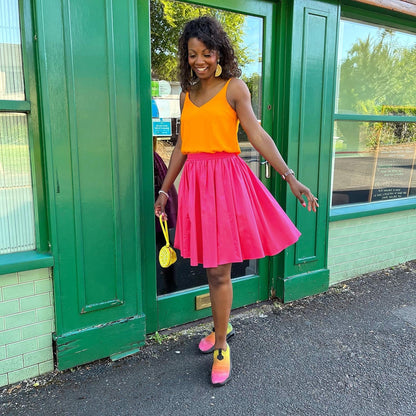 Poplin Skirt - Bubblegum