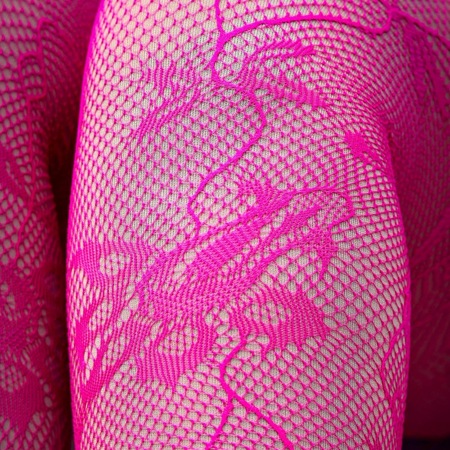 Riff Raff Fishnets - Pomegranate