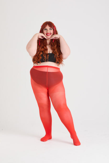 50 Denier Tights - Sangria