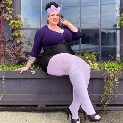 50 Denier Tights - Wisteria