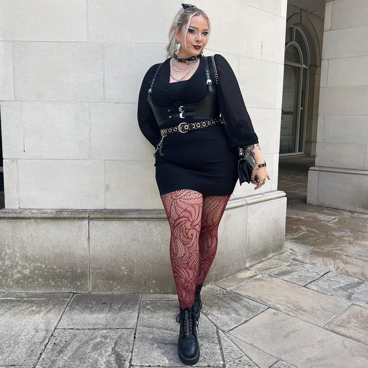 Thighs The Limit Fishnets - Timewarp - Roast